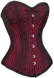 Ornamental Desires Rouge Red-Black Corset