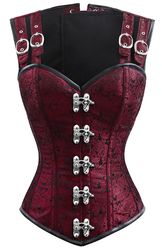 Double-Barreled Tinker Seering Scarlet Corset