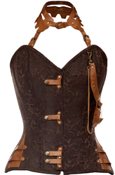 Alchemy Mistress Brown Corset