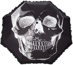 Skull Covered Tote Umbrella