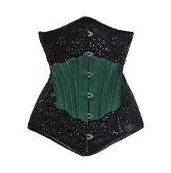 Burlesque Beaded Beauty - Green