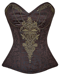 Gilded Chalices Steampunk Corset