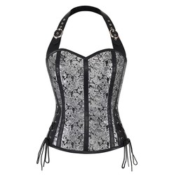 Vixen Top - Halter Argent