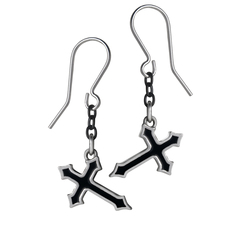 Crossed Sorrow Earrings