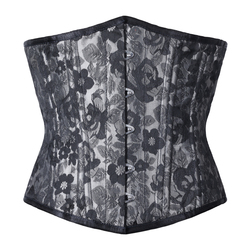 Floral Argent Underbust Waist Trainer