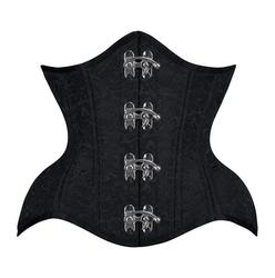 Midnight Shadows Underbust Waist Trainer - Clasp