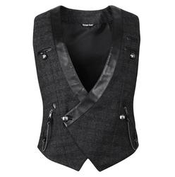 Double Breast Waist Coat - Midnight