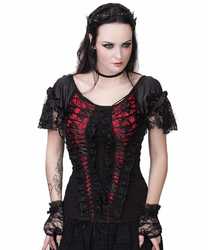 Crossed Hunter Top - Blood