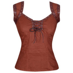 Arianna Steampunk Top
